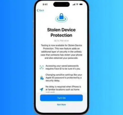 维西苹果授权维修店分享被盗设备保护功能开启方法 