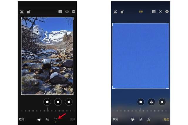 维西苹果手机维修分享iPhone手机如何使用裁剪功能隐藏照片 
